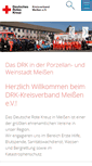 Mobile Screenshot of drk-meissen.de